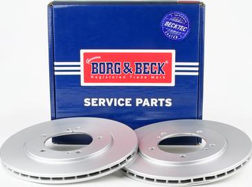 Borg & Beck BBD5219 - Brake Disc autospares.lv