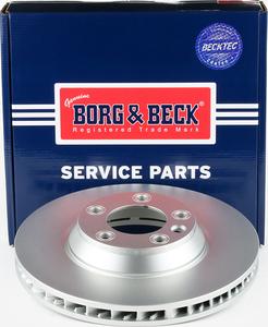 Borg & Beck BBD5758S - Brake Disc autospares.lv