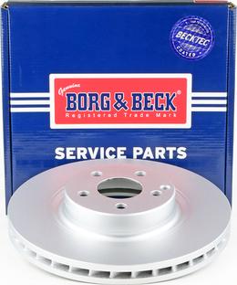 Borg & Beck BBD5765S - Brake Disc autospares.lv