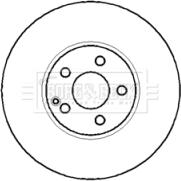 Borg & Beck BBD5765S - Brake Disc autospares.lv