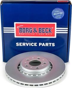 Borg & Beck BBD5761S - Brake Disc autospares.lv