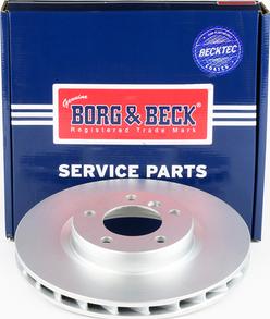 Borg & Beck BBD5709S - Brake Disc autospares.lv