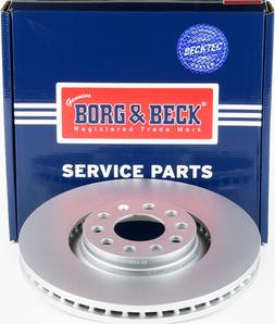 Borg & Beck BBD5734S - Brake Disc autospares.lv