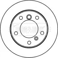 Borg & Beck BBD5778S - Brake Disc autospares.lv