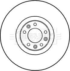 NK 313745 - Brake Disc autospares.lv