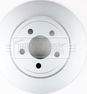 Borg & Beck BBD6053S - Brake Disc autospares.lv