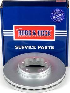 Borg & Beck BBD6066S - Brake Disc autospares.lv