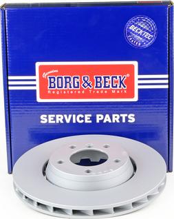 Borg & Beck BBD6034S - Brake Disc autospares.lv