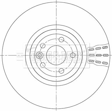 AP 25716 V - Brake Disc autospares.lv