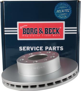 Borg & Beck BBD6154S - Brake Disc autospares.lv