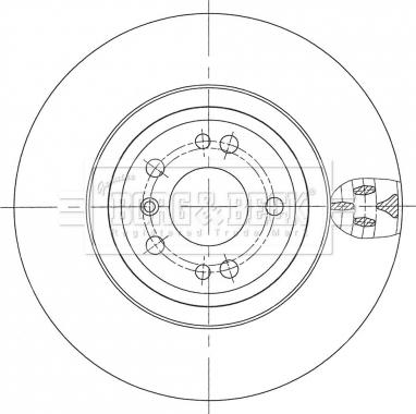 Borg & Beck BBD6101S - Brake Disc autospares.lv