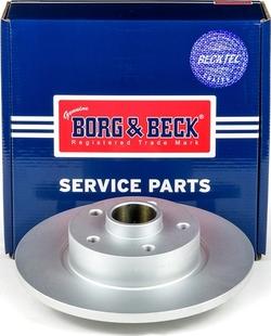 Borg & Beck BBD6117S - Brake Disc autospares.lv