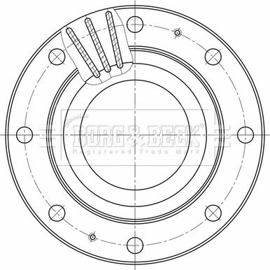 Borg & Beck BBD32597 - Brake Disc autospares.lv