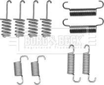 Borg & Beck BBK6178 - Accessory Kit, parking brake shoes autospares.lv