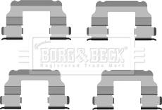 Borg & Beck BBK1420 - Accessory Kit for disc brake Pads autospares.lv