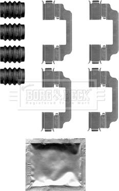 Borg & Beck BBK1508 - Accessory Kit for disc brake Pads autospares.lv