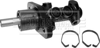 Borg & Beck BBM4687 - Brake Master Cylinder autospares.lv