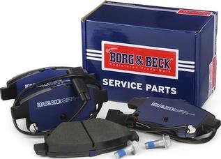 Borg & Beck BBP1966 - Brake Pad Set, disc brake autospares.lv