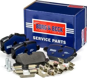 Borg & Beck BBP1960 - Brake Pad Set, disc brake autospares.lv