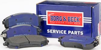 Borg & Beck BBP1913 - Brake Pad Set, disc brake autospares.lv