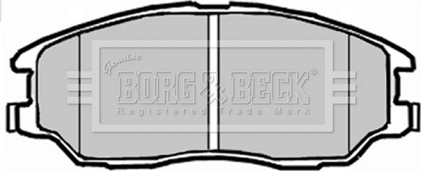 Nipparts 29145 - Brake Pad Set, disc brake autospares.lv
