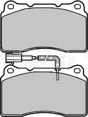 Valeo 671529 - Brake Pad Set, disc brake autospares.lv