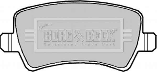 Borg & Beck BBP1982 - Brake Pad Set, disc brake autospares.lv