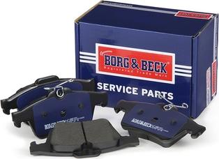 Borg & Beck BBP1931 - Brake Pad Set, disc brake autospares.lv