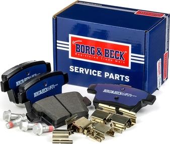 Borg & Beck BBP1933 - Brake Pad Set, disc brake autospares.lv