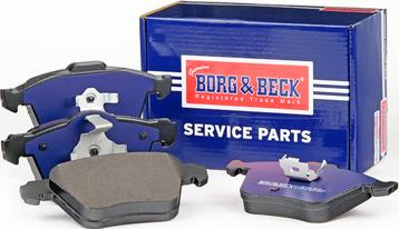 Borg & Beck BBP1928 - Brake Pad Set, disc brake autospares.lv