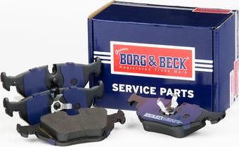 Borg & Beck BBP1493 - Brake Pad Set, disc brake autospares.lv