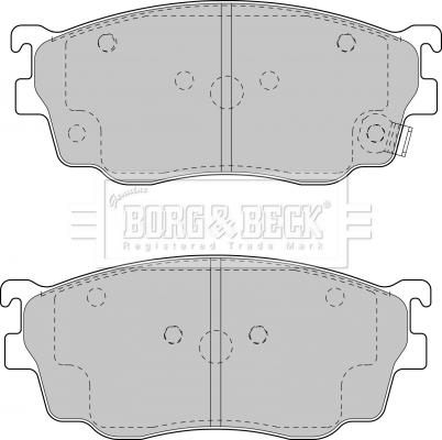 Borg & Beck BBP1404 - Brake Pad Set, disc brake autospares.lv