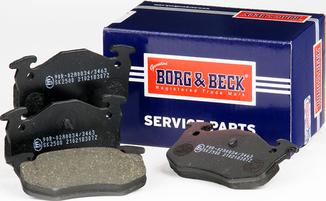 Borg & Beck BBP1401 - Brake Pad Set, disc brake autospares.lv