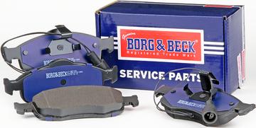 Borg & Beck BBP1408 - Brake Pad Set, disc brake autospares.lv