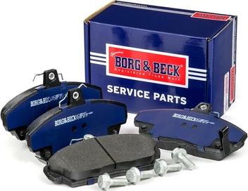 Borg & Beck BBP1417 - Brake Pad Set, disc brake autospares.lv