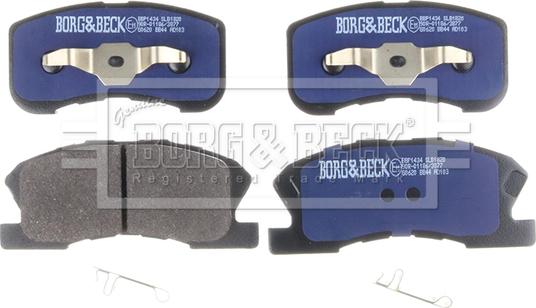 Borg & Beck BBP1434 - Brake Pad Set, disc brake autospares.lv