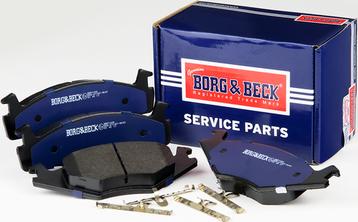 Borg & Beck BBP1420 - Brake Pad Set, disc brake autospares.lv