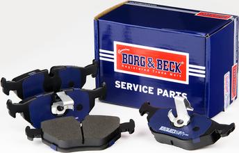 Borg & Beck BBP1591 - Brake Pad Set, disc brake autospares.lv