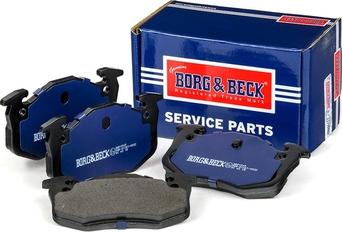 Borg & Beck BBP1545 - Brake Pad Set, disc brake autospares.lv