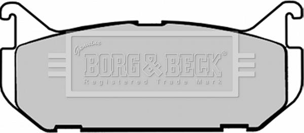 Borg & Beck BBP1546 - Brake Pad Set, disc brake autospares.lv