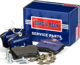 Borg & Beck BBP1542 - Brake Pad Set, disc brake autospares.lv