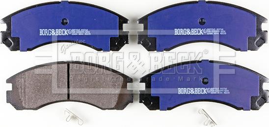 Borg & Beck BBP1565 - Brake Pad Set, disc brake autospares.lv