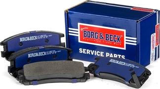 Borg & Beck BBP1500 - Brake Pad Set, disc brake autospares.lv