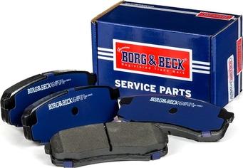 Borg & Beck BBP1514 - Brake Pad Set, disc brake autospares.lv