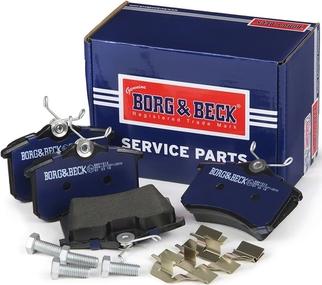 Borg & Beck BBP1512 - Brake Pad Set, disc brake autospares.lv