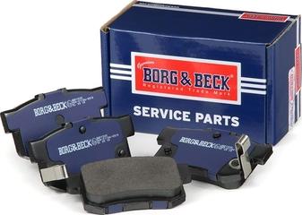Borg & Beck BBP1535 - Brake Pad Set, disc brake autospares.lv