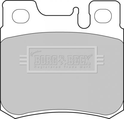 Borg & Beck BBP1533 - Brake Pad Set, disc brake autospares.lv