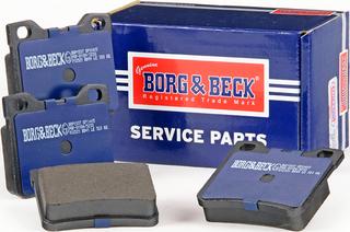 Borg & Beck BBP1537 - Brake Pad Set, disc brake autospares.lv