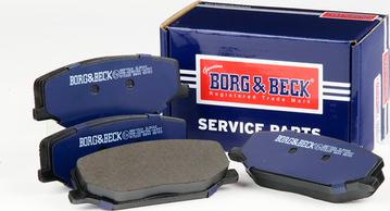 Borg & Beck BBP1524 - Brake Pad Set, disc brake autospares.lv