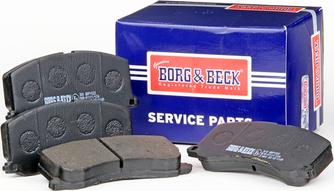 Borg & Beck BBP1522 - Brake Pad Set, disc brake autospares.lv